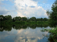 река Днепр в Гомельской области