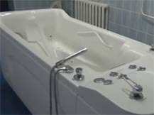 Видео подводный душ-массаж