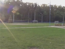 Видео футбольное поле
