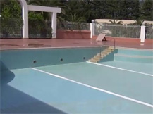 Видео открытый бассейн