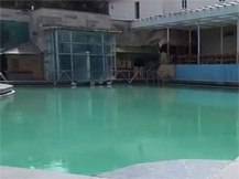 Видео подогреваемый бассейн