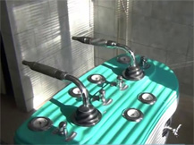 Видео подводный душ-массаж и душ Шарко