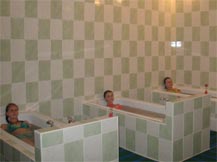 Детское отделение Зарница, лечебные ванны