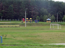 Стадион и детская площадка