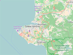 Крым - карта курорта